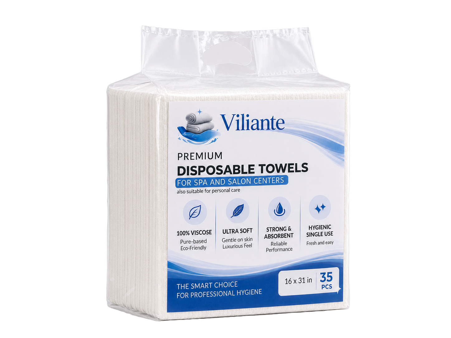 Viliante disposable towels package