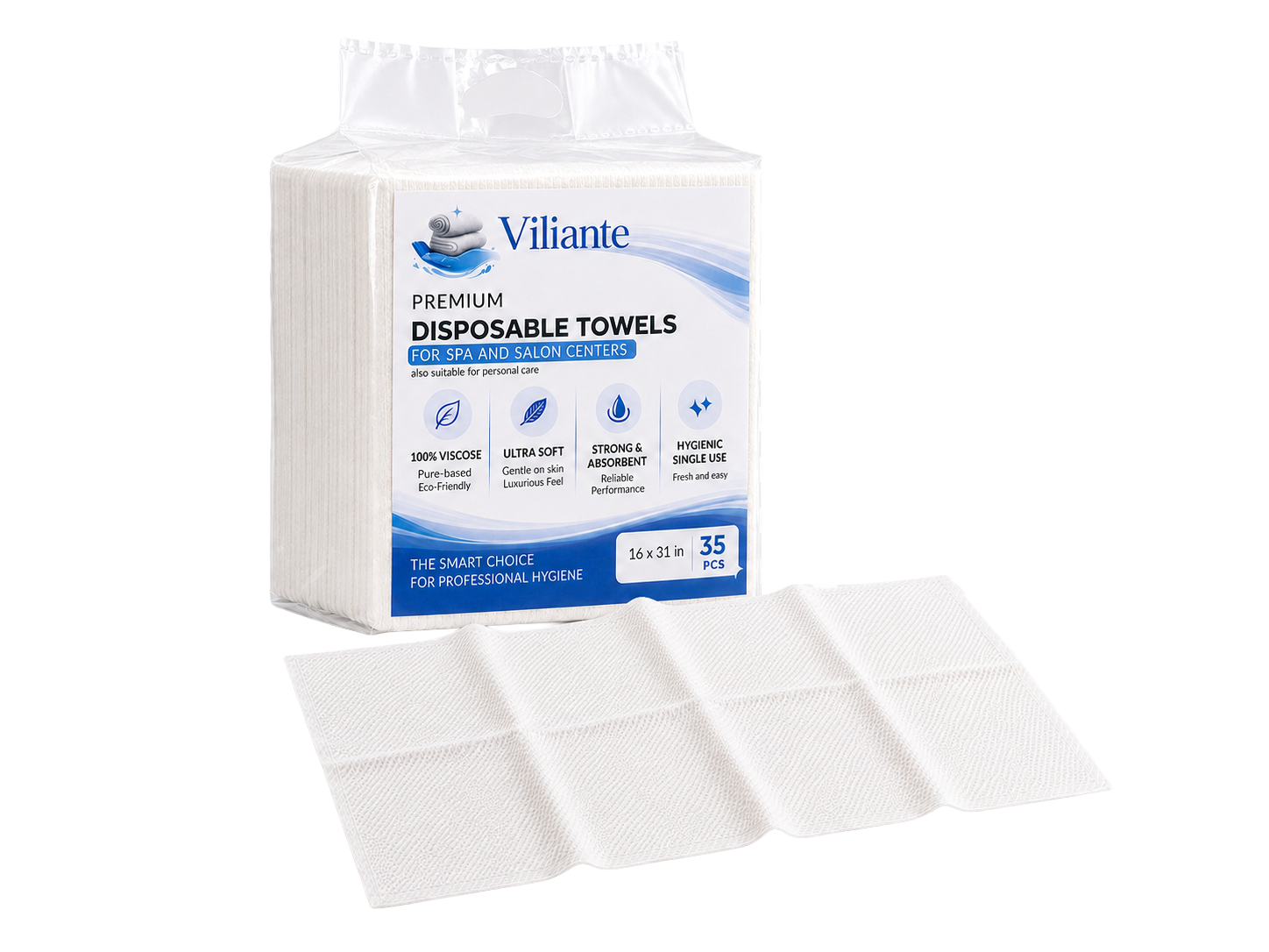 Viliante disposable towel sample